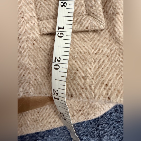 NWOT Madewell Oversized-Collar Short Peacoat - Picture 5 of 5